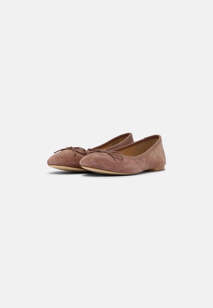 Ballerine ANNA FIELD Anna Field Cuir Grise Marron Femme | MTN-6214430